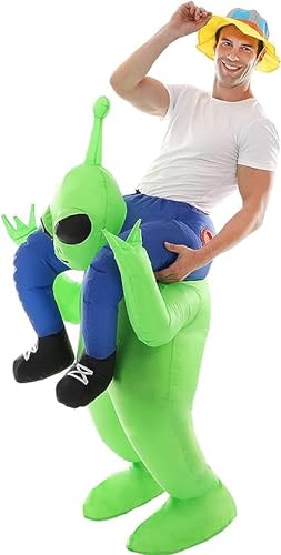ZAJCI Gonflable Costume Vert Alien ET Costumes Gonflable Dég